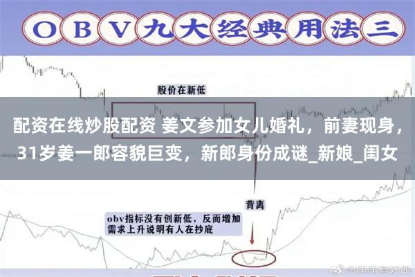 配资在线炒股配资 姜文参加女儿婚礼，前妻现身，31岁姜一郎容貌巨变，新郎身份成谜_新娘_闺女